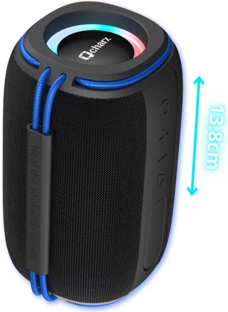 Qcharx International Altavoz Flow Mini Negro 10w Talla Única Unisex
