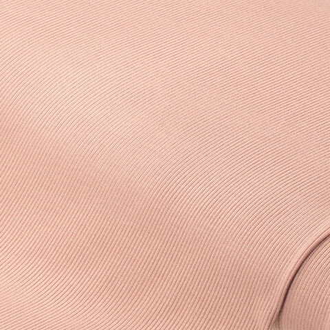 Feinripp-Jersey Uni, rosé