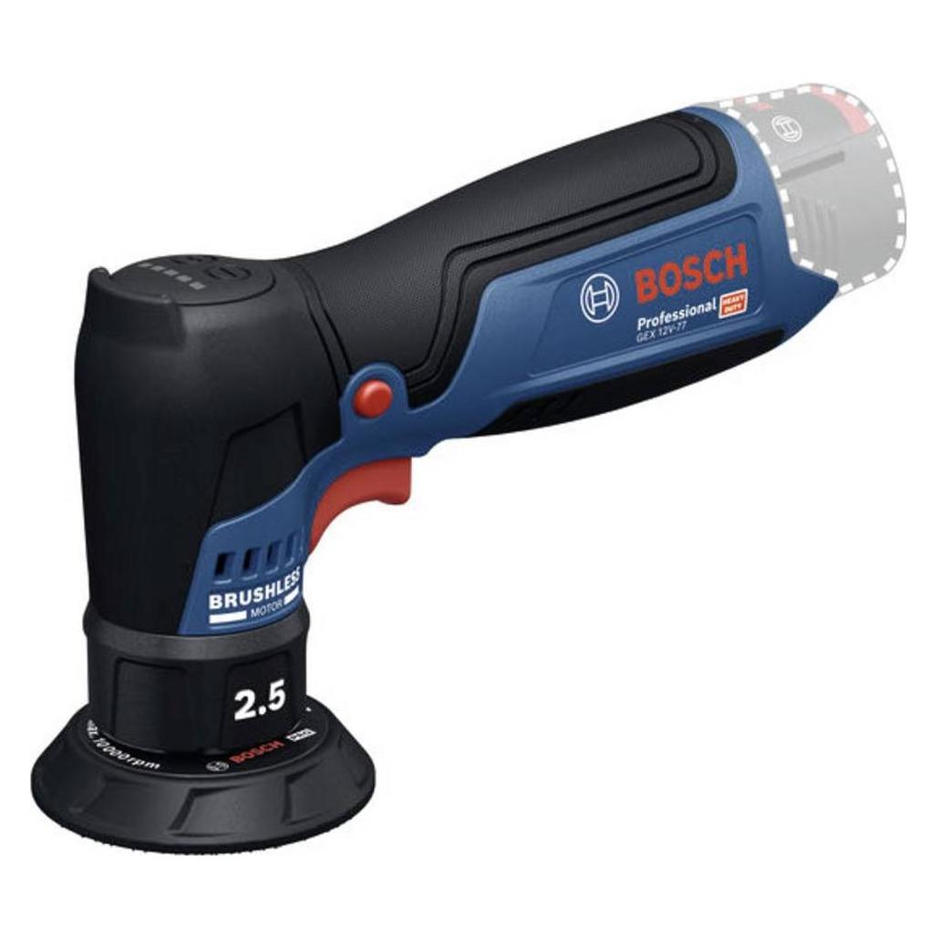 Bosch Professional PRO HEAVY DUTY GEX 12V-77 (Exzenterschleifer) (06019L2101)