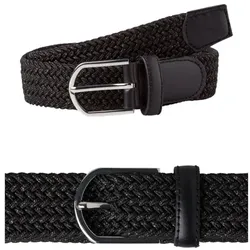 Brax Golf Style Damen Flecht Gürtel schwarz
