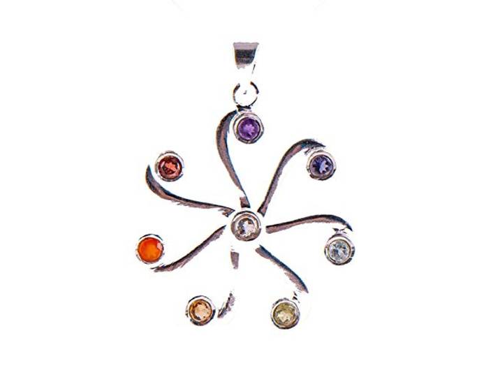 Berk Chakrarad hanger 925 zilver