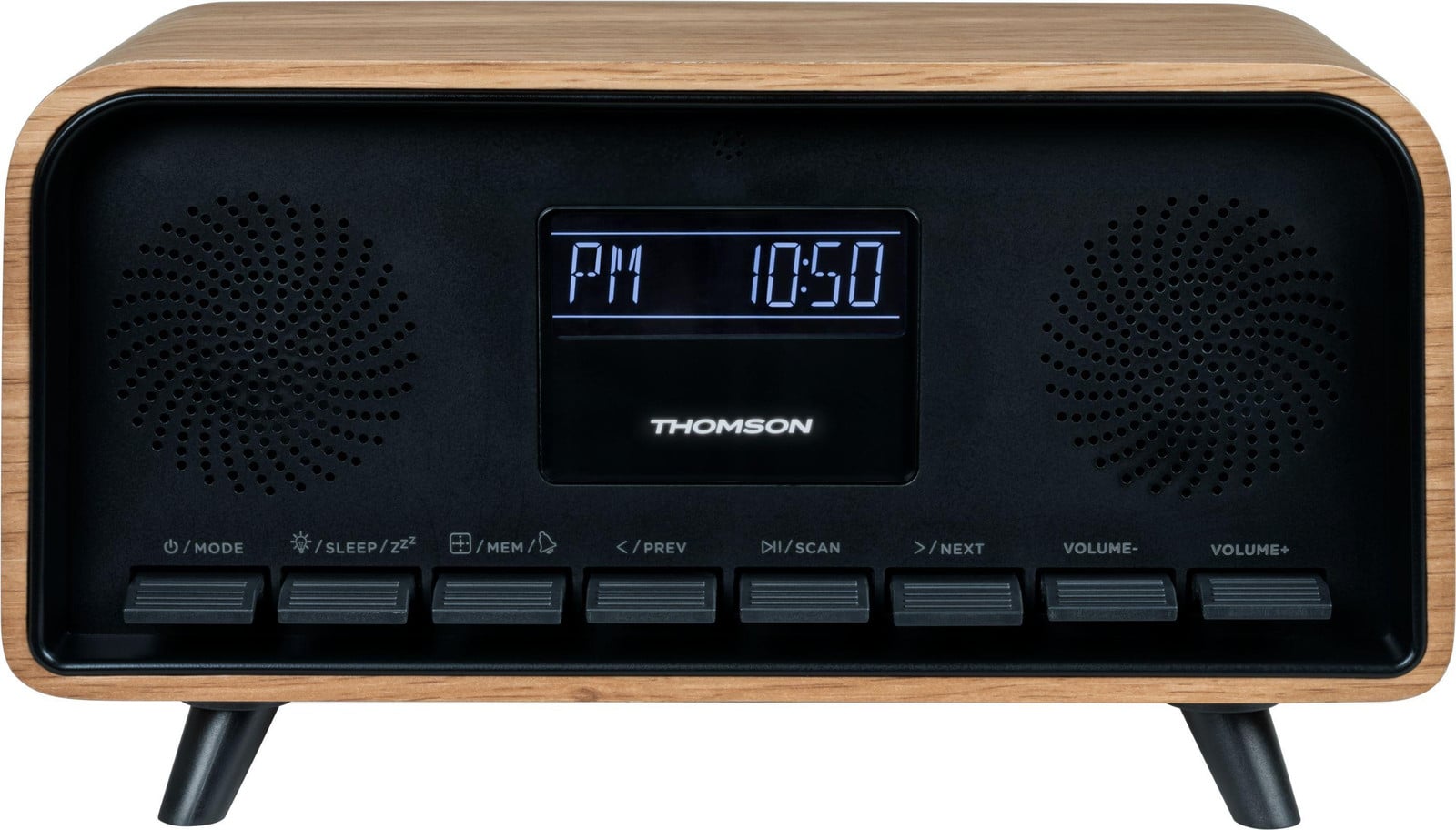 Thomson Vintage Cozy Bluetooth DAB Wekker met Radio