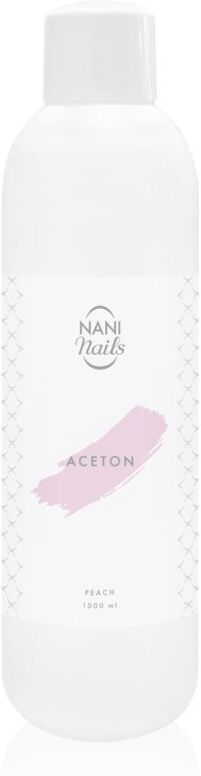 NaniNails NANI Peach pure acetone for removing gel nails 1000 ml