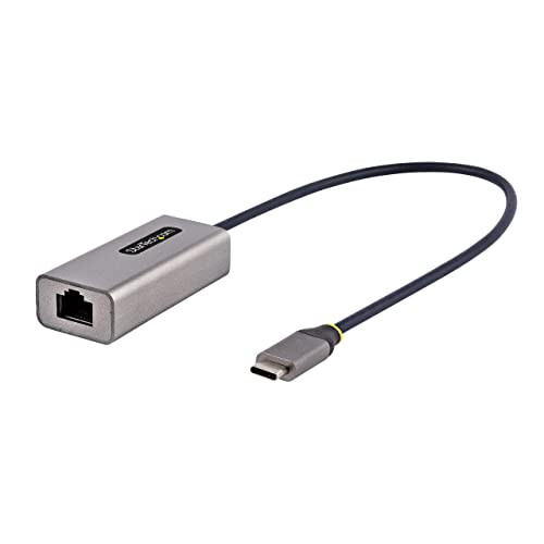 StarTech USB-C naar Ethernet Adapter met 30cm vaste kabel, 10/100/1000Mbps