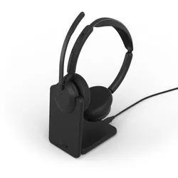 Jabra Evolve3 45 MS Stereo Headset On-Ear schwarz