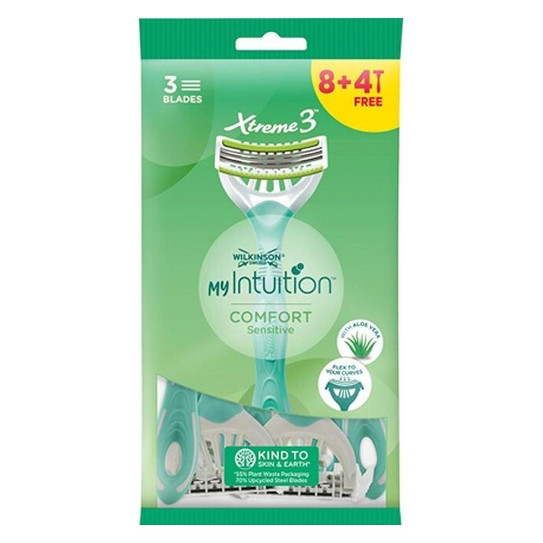 Wilkinson Disposable razor for women My Intuition Comfort Sensitiv e 8 + 4 pcs (43867714)