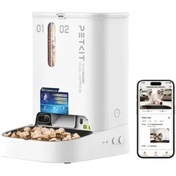 Petkit Futterautomat YumShare Dual-Hopper 2 mit Kamera
