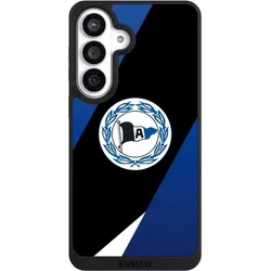Nivocase Handyhülle für Samsung Galaxy S26+ Hülle NIVOpure Case Schwarz Arminia Bielefeld DSC Offizielles (Samsung Galaxy S26+), Smartphone Hülle, Schwarz