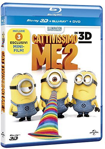 Pierre Coffin - Cattivissimo me 2 [Blu-ray + Blu-ray 3D + DVD] [IT Import] - Preis vom 09.10.2026 07:28:09 h