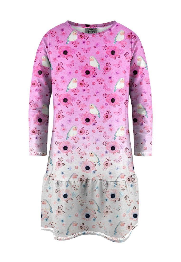 "Robin Pattern" Langarmkleid
