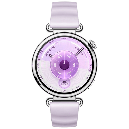 Huawei Watch GT 6 41mm Silber (Lila Armband)