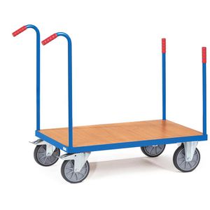 Fetra Transportwagen Rungenwagen, 2581, 1000 x 600 mm, mit Feststellbremse, Tragkraft 600 kg
