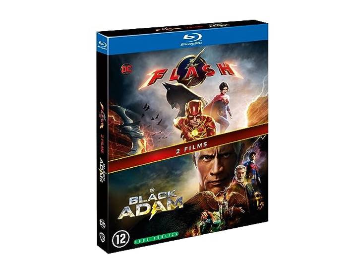 BLACK ADAM + THE FLASH BluRay (NL Versie)