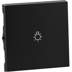 Legrand 765313 SEANO Wippe mit Symbol Licht in der Farbausführung Schwarz lackiert