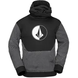 VOLCOM HYDRO RIDING Hoodie 2027 black print - XS