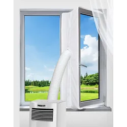 TPFLiving Fenster-Set Erweiterung Fenster Abdichtung Klimagerät / Trockner - 4m