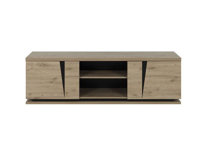 TV-Möbel Crack eiche Holzwerkstoff B 45 cm
