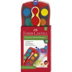 FABER-CASTELL Wasserfarbkasten 12 Farben