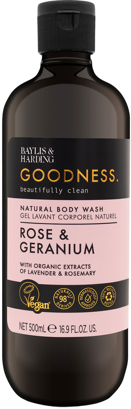 BAYLIS & HARDING Goodness Rose & Geranium Body Wash