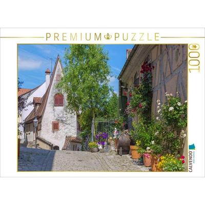 CALVENDO Puzzle Romantisches Sulzfeld | 1000 Teile Lege-Größe 64x48cm Foto-Puzzle für glückliche Stunden