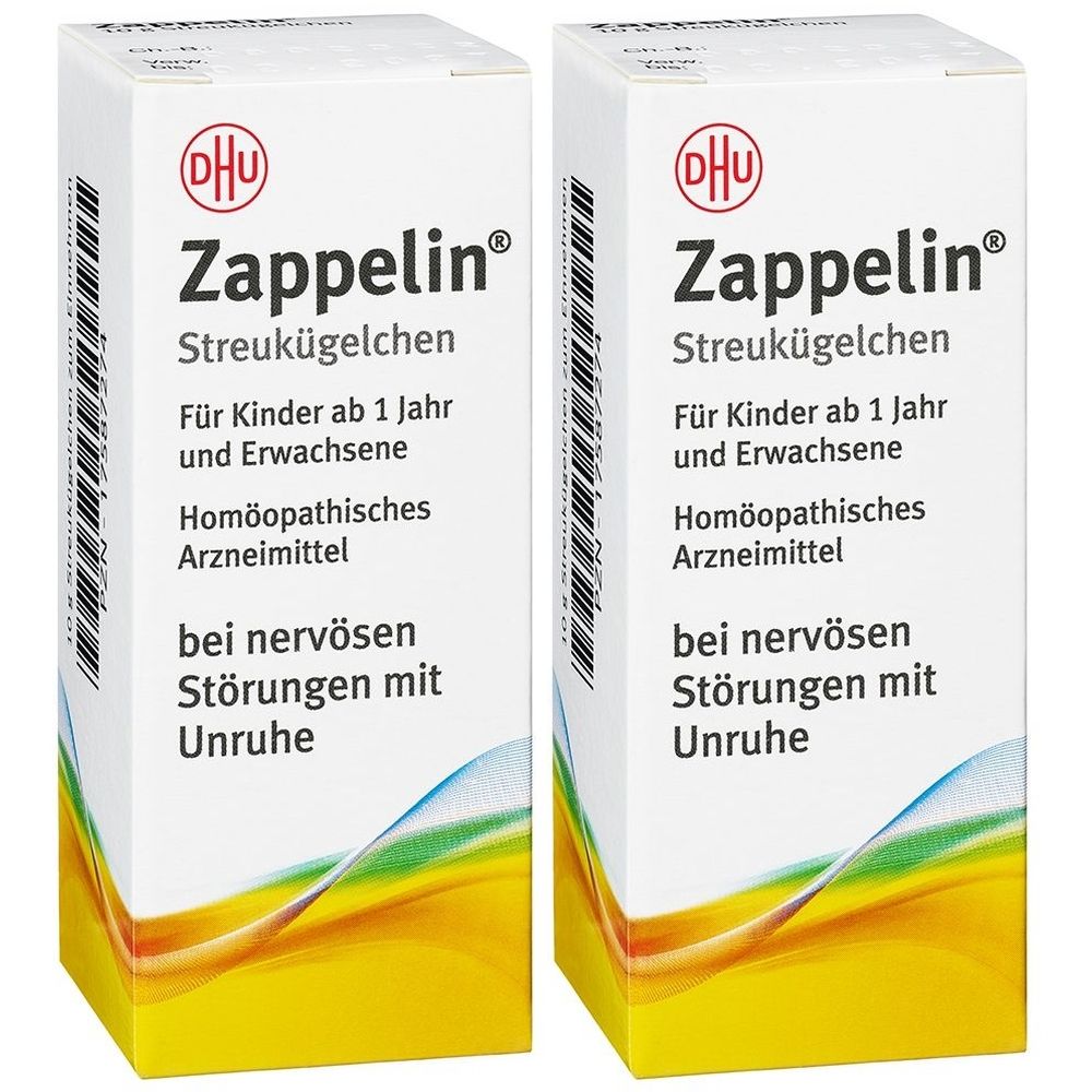 2x Zappelin Globuli 2x10 g