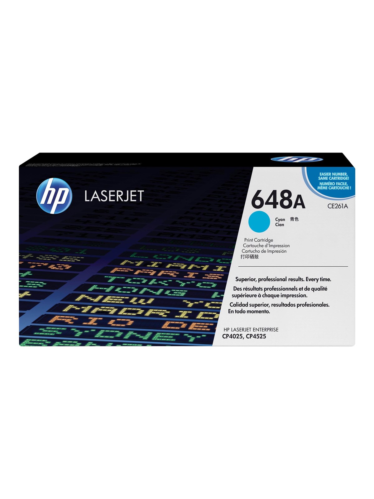 HP 648A / CE261A Cyan Toner - Tonerpatrone Cyan