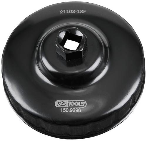 KS Tools 150.9296 1/2" LKW Ölfilterschlüssel, 108-18