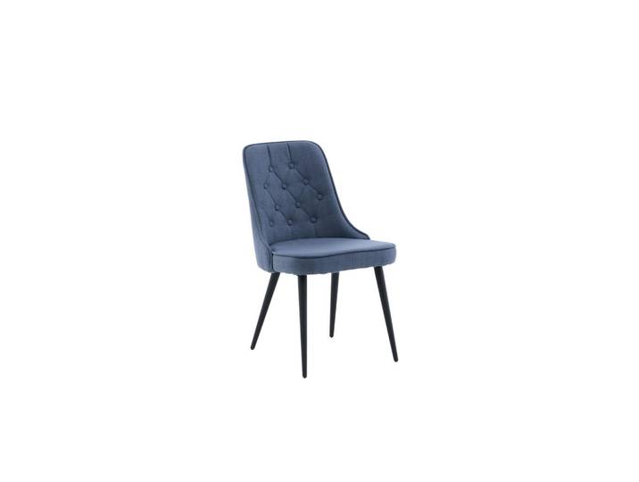 Livetastic Stuhl-Set, Blau, Schwarz, Metall, Kunststoff, Füllung: Schaumstoff, rund, 50x88.5x66 cm, Esszimmer, Stühle, Esszimmerstühle, Esszimmerstühle-Set