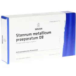 Stannum Metallicum Praeparatum D 8 Ampul 8X1 ml