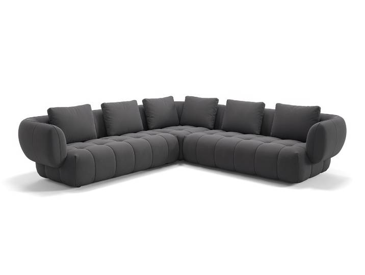 Stoff Wohnlandschaft MARE XXL Sofa Megasofa Polsterecke