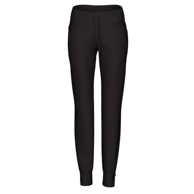 Sweathose TRIGEMA "TRIGEMA Jogginghose in leichter Sweat-Qualität", Damen, Gr. S, Normalgrößen, schwarz, Sweatware, 50% Baumwolle, 50% Polyester, Hosen Sweathose