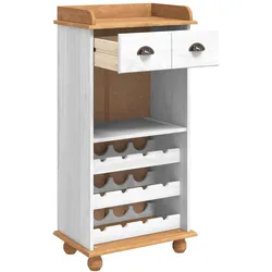vidaXL, Weinregal, Karanano (37 x 57 x 114 cm)