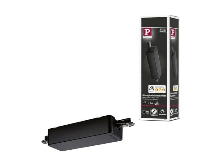 Paulmann URail ZB Dimm/Switch max400W Sw m Kst 96815 Composant système de rail haute tension Noir (mat