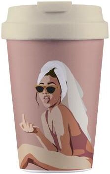 Bioloco BrainStream Plant Based 12 oz Sustainable Deluxe Cup