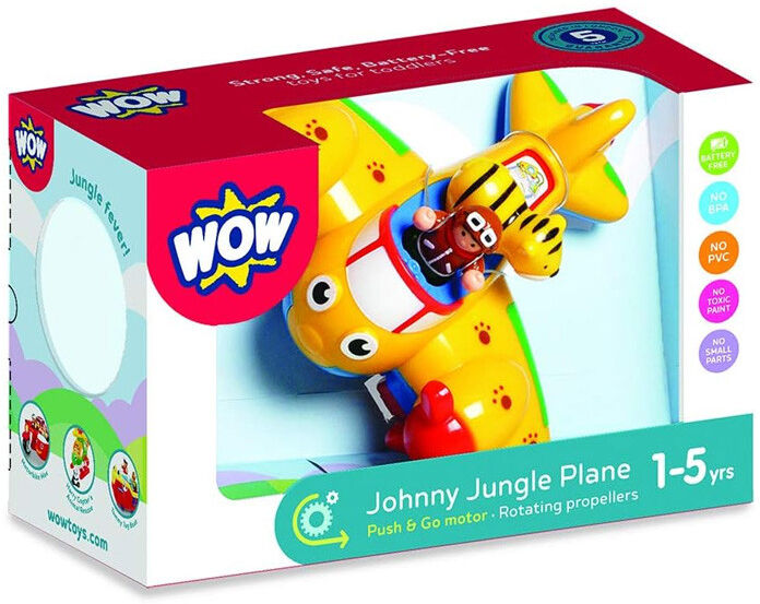 WOW Toys Avion Johnny Jungle Plane