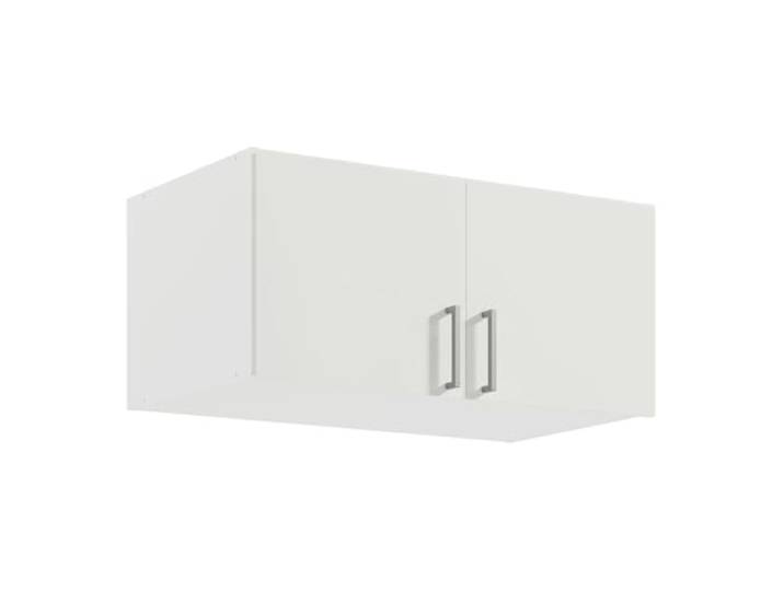 Lomadox Aufsatzschrank für Kleiderschrank 2-türig, 92cm breit, weiß