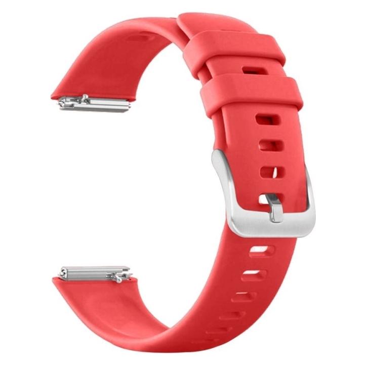 Fixed Silikonarmband Silikonarmband für Huawei Watch FIT2 rot (Silikon) (FIXSSTB-1055-RD)