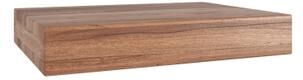 AquaTeak Manada Hollow Floating Teak Wall Shelf