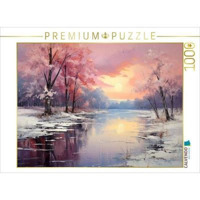CALVENDO Puzzle Winterzauber | 1000 Teile Lege-Größe 64x48cm Foto-Puzzle für glückliche Stunden