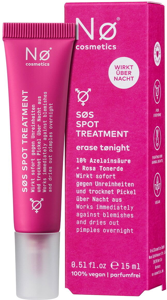 15ml Nø Cosmetics erase tønight SØS Spot Treatment