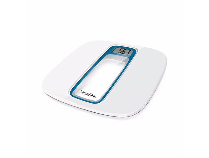 Terraillon Window Blue Silver Personenwaage – Personenwaage/Körperwaage – weiss / blau
