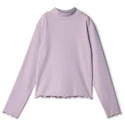 Tchibo - Kinder-Langarm-Rippshirt - Mädchen - Gr. 170/176 - lila