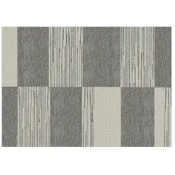 Webteppich   ¦ grau ¦ Synthetische Fasern ¦ Maße (cm): B: 200