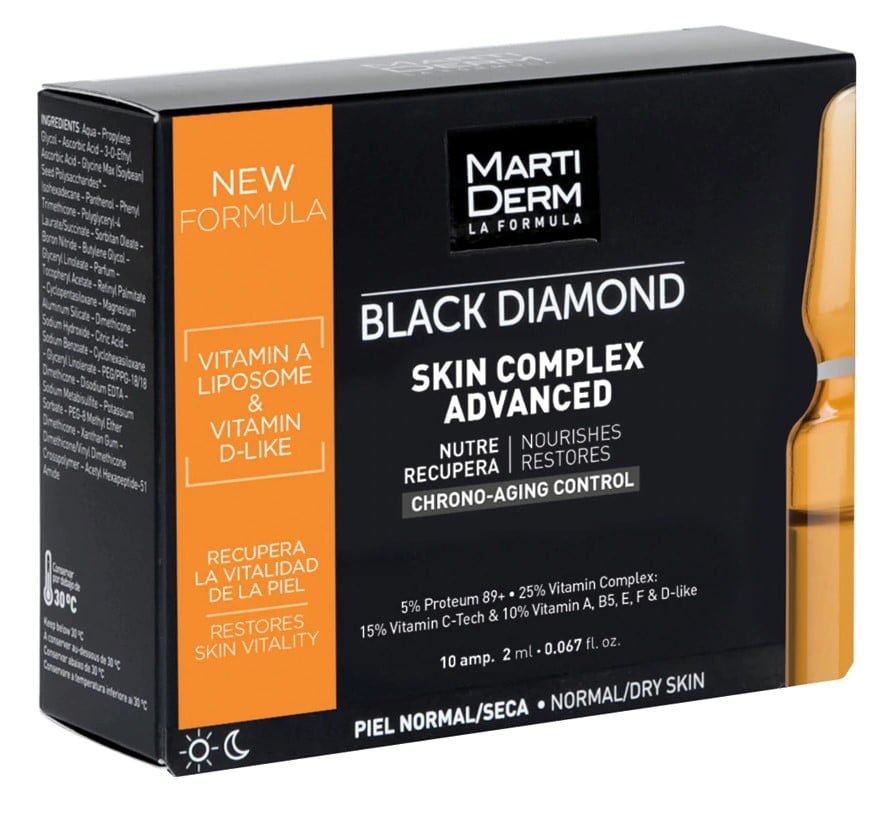 Martiderm Black Diamond Skin Complex Advanced Anti-Aging Ampoules 10x2mL