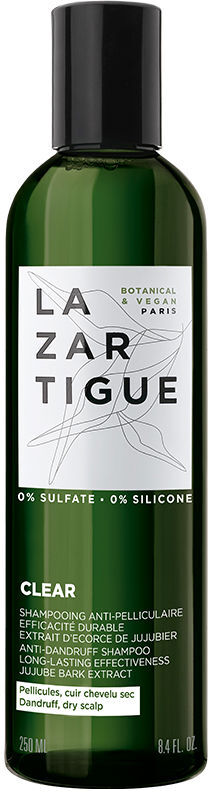 Lazartigue Clear champú anticaspa cuero cabelludo seco 250 ml