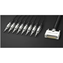 Alva D-Sub25 – 8x TRS (2 m, Multicore Kabel), Audiokabel