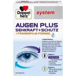 DOPPELHERZ Augen plus Sehkraft + Schutzsystem Kapseln 60 St