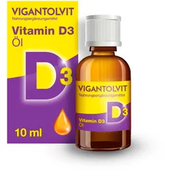VIGANTOLVIT 500 I.E./Tropfen Vitamin D3 Öl 10 ml Tropfen zum Einnehmen