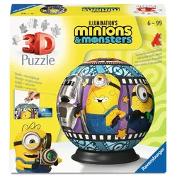 Ravensburger Puzzle - 3D Puzzle-Ball Minions 3