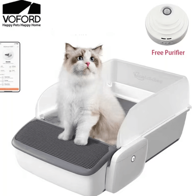Inspire Curations AutoFresh Self Cleaning Cat Litter Box With Air Purifier AutoFresh Self Cleaning Cat Litter Box With Air Purifier
